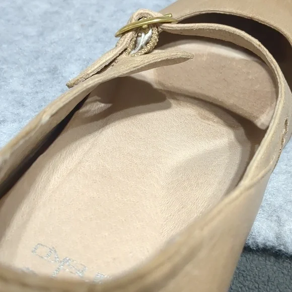 Dansko Peyton Mary Jane Heel Clog Sand Shoe Size EU 37 US 6.5 - Picture 8 of 11